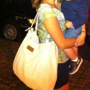 Marc Jacobs leather ivory purse